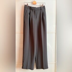 Aritzia Effortless Pants in Charcoal Grey 4